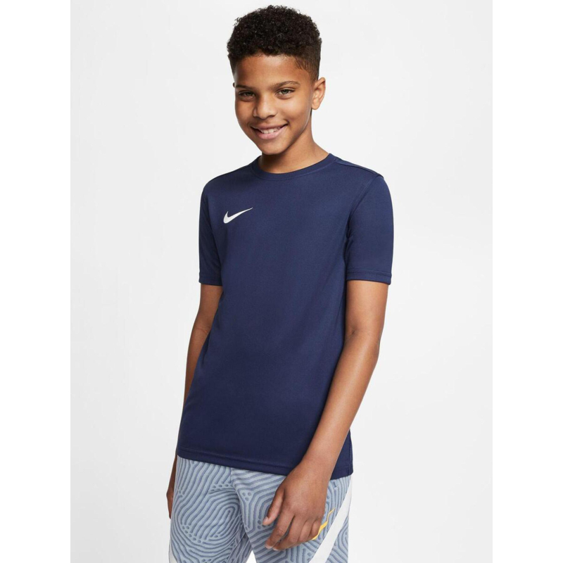 T-shirt de football park bleu marine enfant - Nike