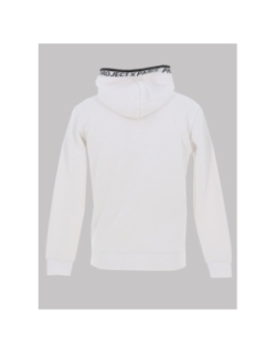 Sweat à capuche logo uni blanc enfant - Project X Paris