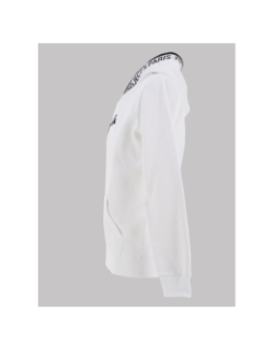 Sweat à capuche logo uni blanc enfant - Project X Paris