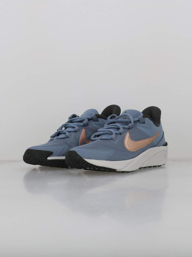Chaussures de running star runner 4 gs bleu clair enfant - Nike