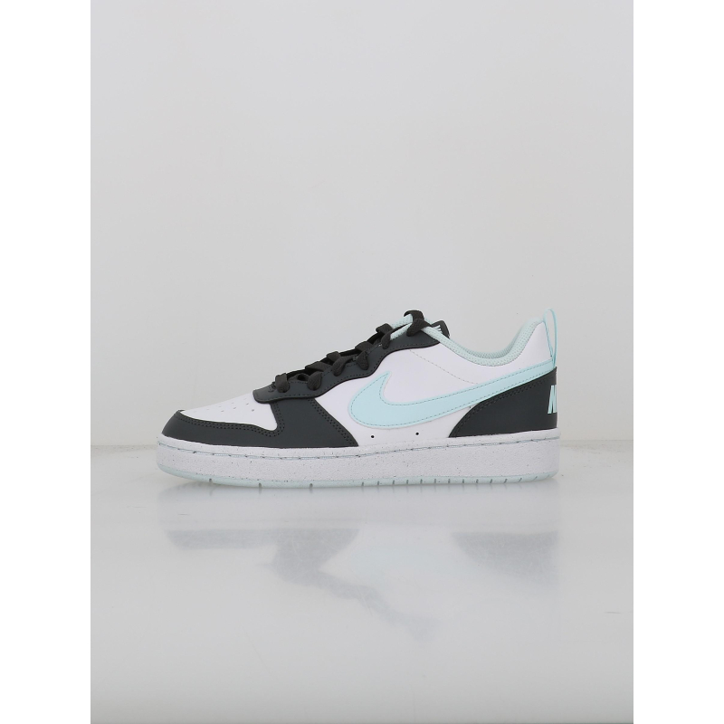 Baskets court borough recraft bg gris blanc bleu enfant - Nike