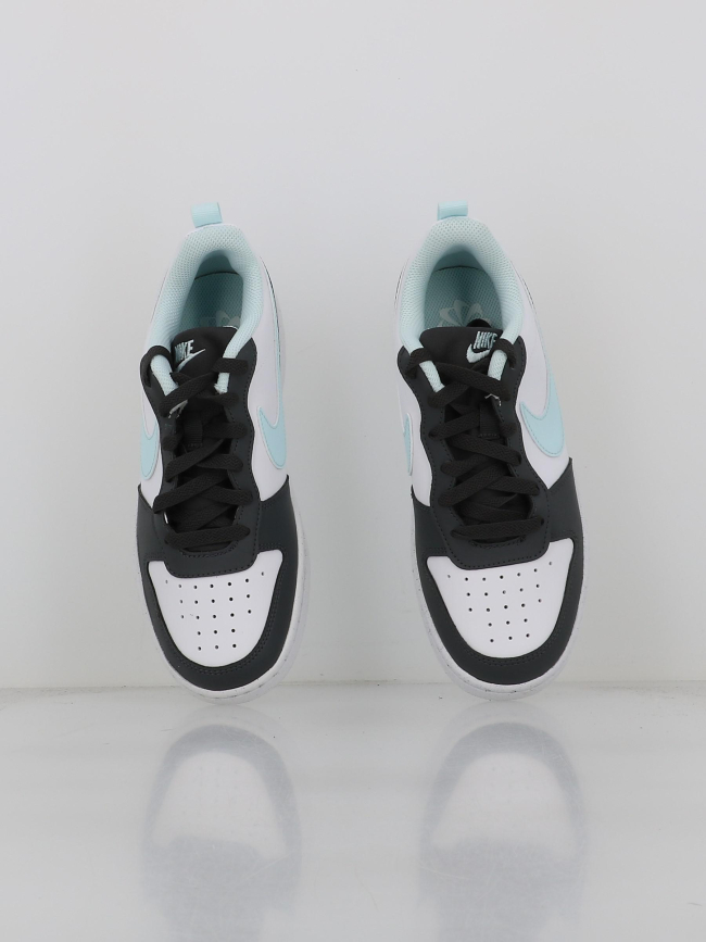 Baskets court borough recraft bg gris blanc bleu enfant - Nike