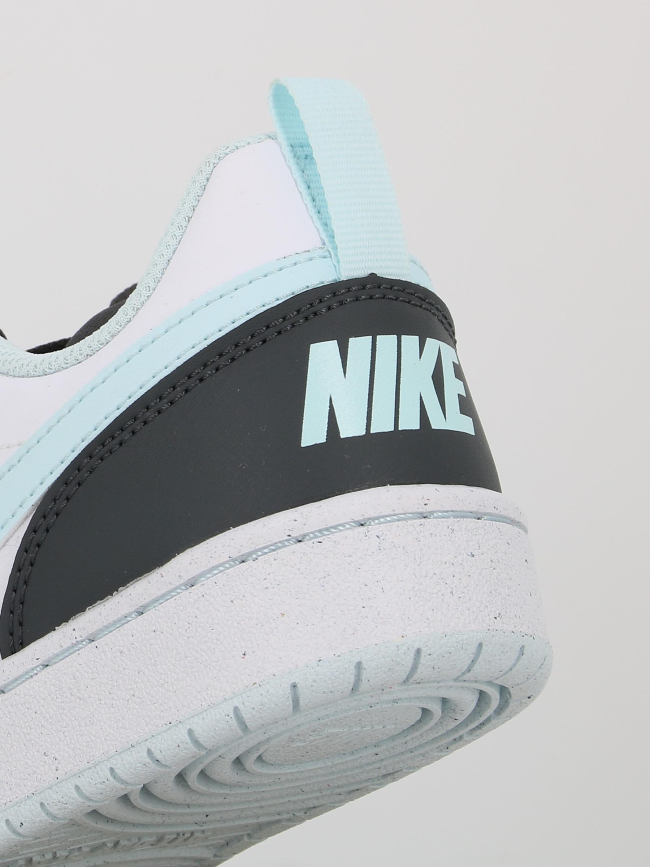 Baskets court borough recraft bg gris blanc bleu enfant - Nike