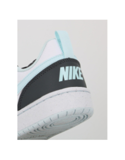 Baskets court borough recraft bg gris blanc bleu enfant - Nike
