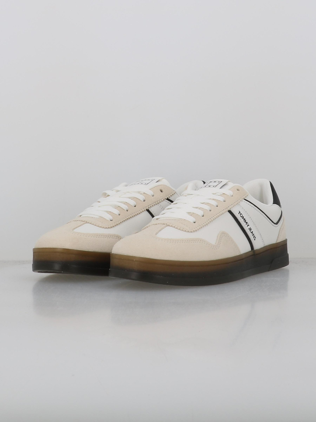 Baskets the greenwich blanc beige homme - Tommy Jeans