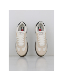 Baskets the greenwich blanc beige homme - Tommy Jeans