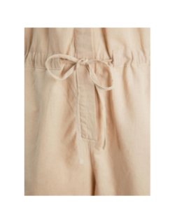 Combishort jxtrala beige femme - JJXX