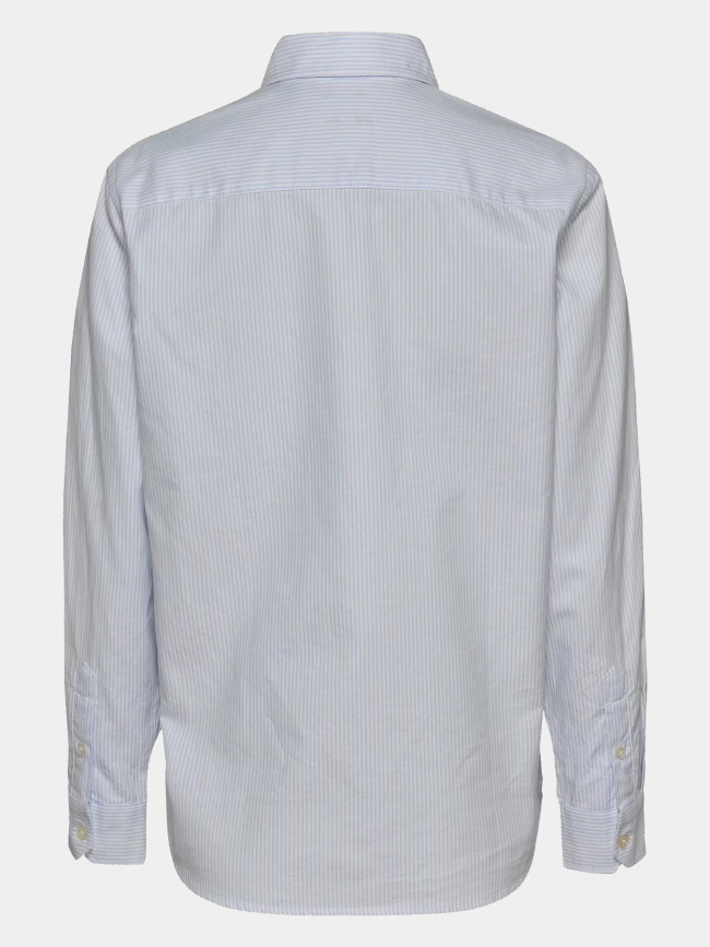 Chemise rayée regular oxford bleu femme - Tommy Jeans