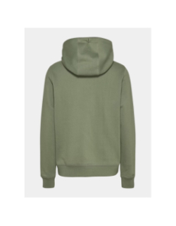 Sweat à capuche regular ess logo vert femme - Tommy Jeans