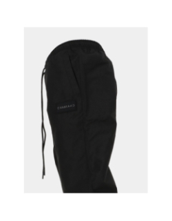 Pantalon jogging logo relief noir homme - Chabrand
