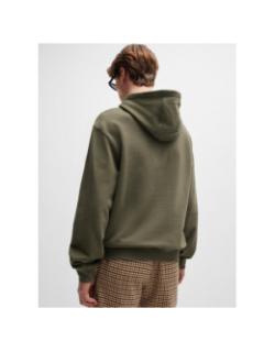 Sweat à capuche dapo kaki homme - Hugo