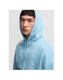 Sweat à capuche nottyo bleu homme - Hugo