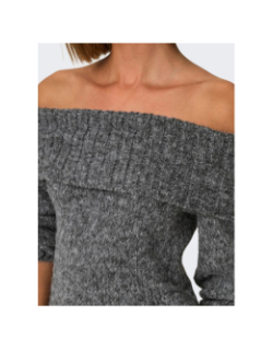 Pull épaules dénudées marie gris femme - Only