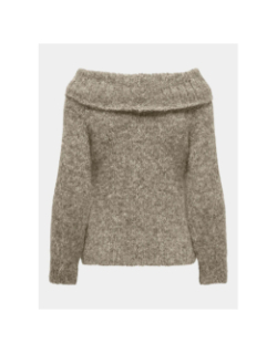 Pull épaules dénudées marie beige femme - Only