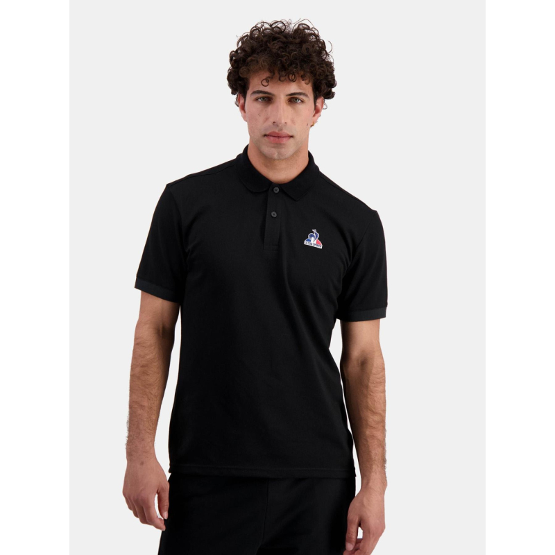 Polo en jersey essentiel n1 noir homme - Le Coq Sportif