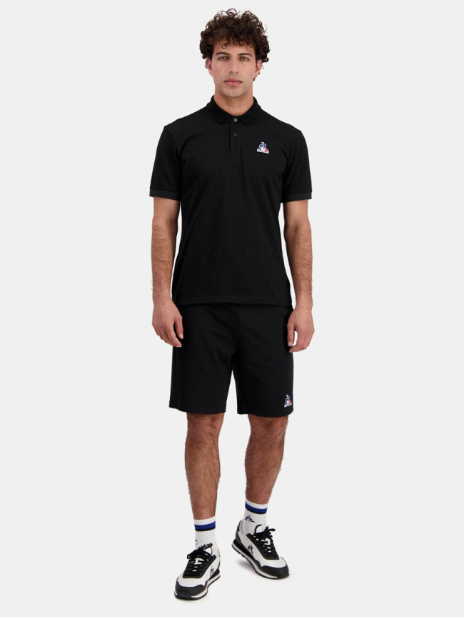 Polo en jersey essentiel n1 noir homme - Le Coq Sportif