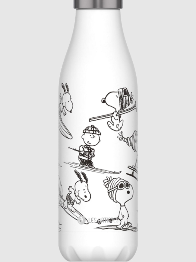 Coffret créatif bouteille isotherme snoopy blanc - Les Artistes