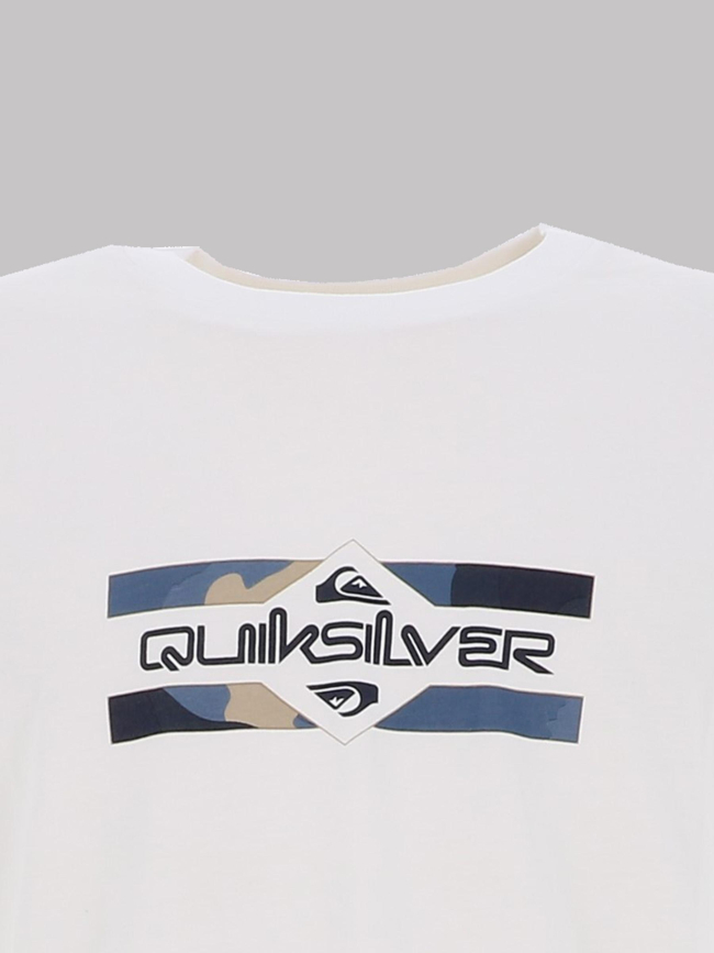 T-shirt à manches courtes follow arrows blanc homme - Quiksilver