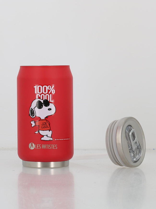 Canette isotherme snoopy be cool rouge - Les Artistes