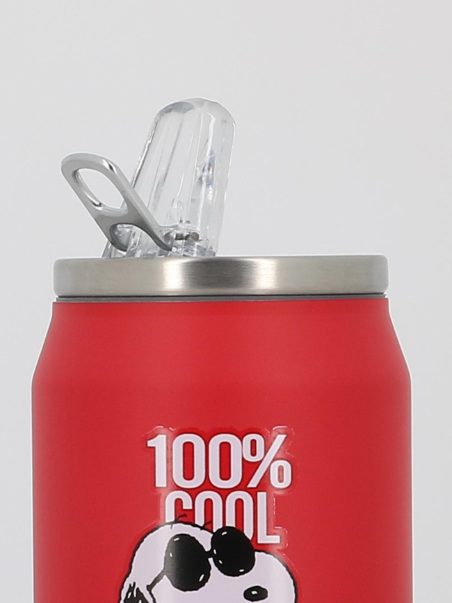 Canette isotherme snoopy be cool rouge - Les Artistes
