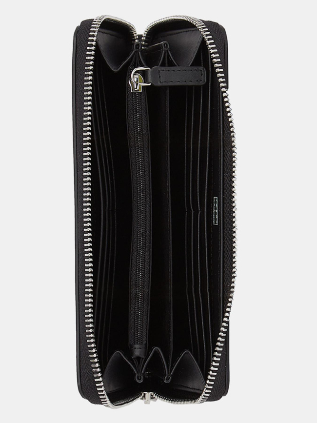 Portefeuille zippé must large noir femme - Tommy Jeans