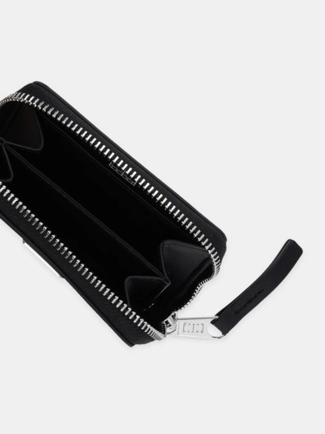 Portefeuille mini pillow noir femme - Tommy Jeans
