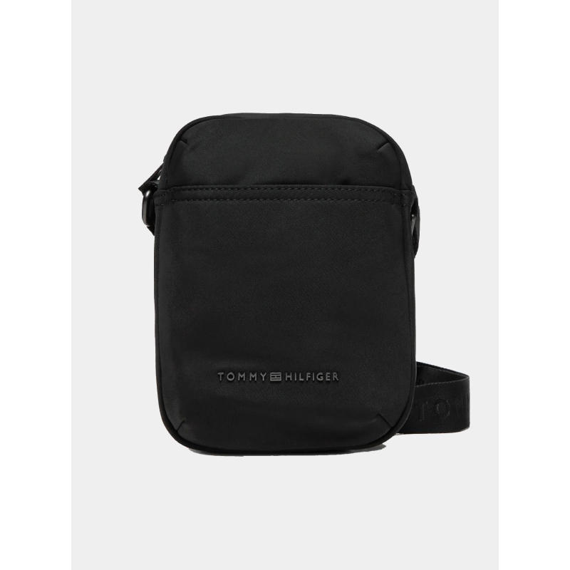 Sacoche en tissu mini report noir homme - Tommy Hilfiger