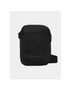 Sacoche en tissu mini report noir homme - Tommy Hilfiger