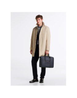 Sacoche ordinateur corp slim bleu marine - Tommy Hilfiger
