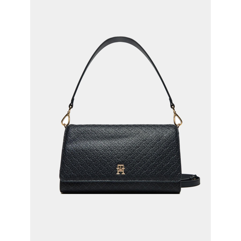 Sac bandoulière eternity relief noir femme - Tommy Hilfiger