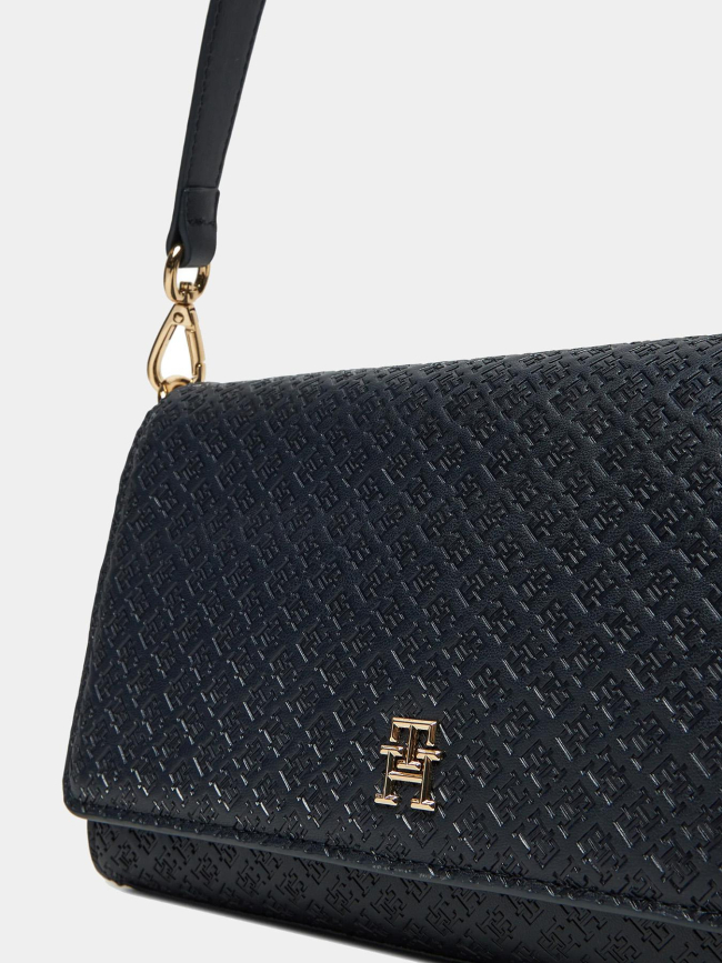 Sac bandoulière eternity relief noir femme - Tommy Hilfiger