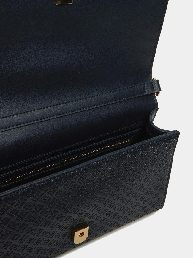 Sac bandoulière eternity relief noir femme - Tommy Hilfiger