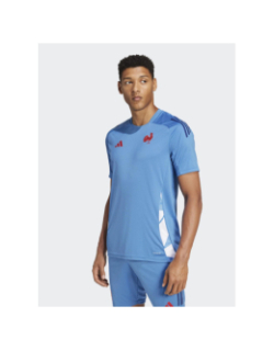 T-shirt de rugby performance ffr 24/25 bleu homme - Adidas
