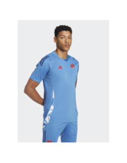 T-shirt de rugby performance ffr 24/25 bleu homme - Adidas