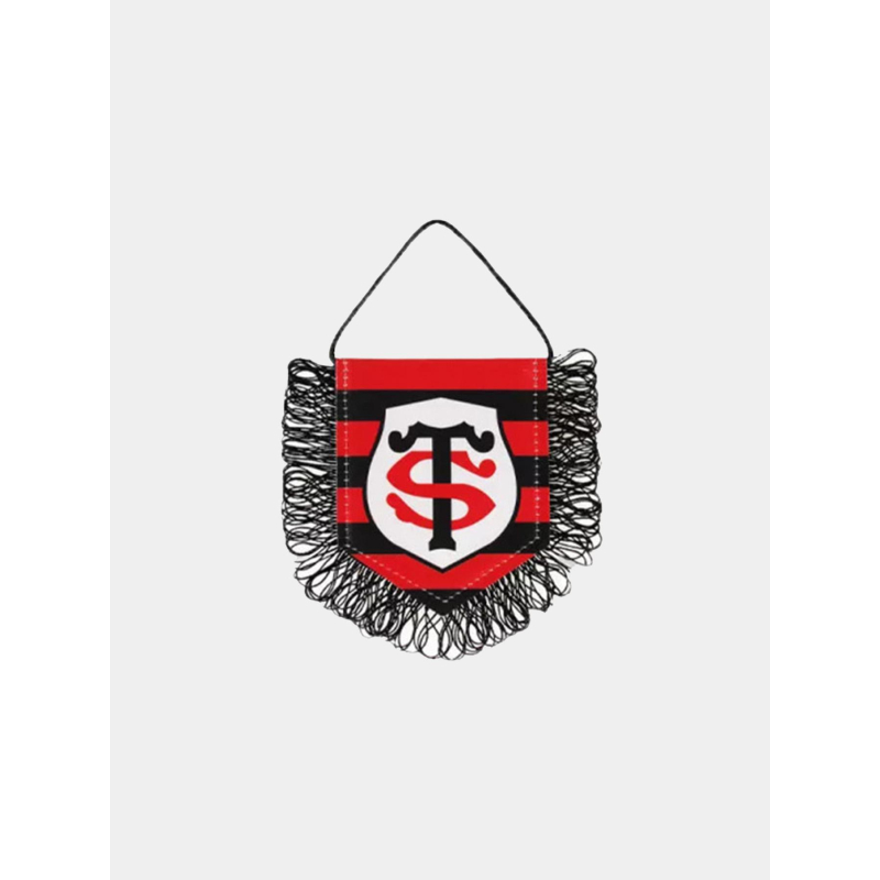 Fanion blason stade toulaisain noir et rouge - TOP 14