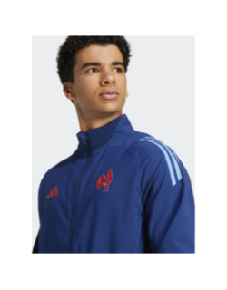 Veste de rugby XV de france bleu marine homme - Adidas
