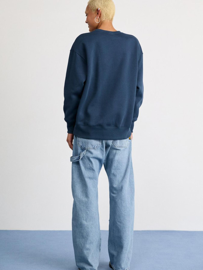 Sweat nsw phoenix crew bleu marine femme - Nike