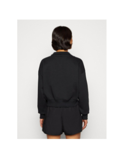 Sweat crop col zippé nsw phoenix noir femme - Nike