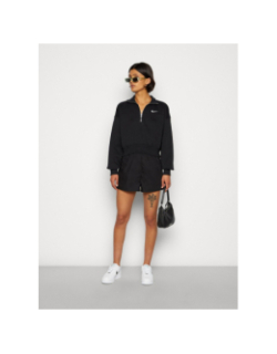 Sweat crop col zippé nsw phoenix noir femme - Nike