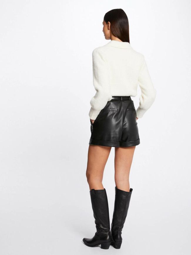 Gilet zippé domi ivoire blanc femme - Morgan