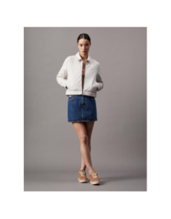 Débardeur côtelé rose femme - Calvin Klein Jeans