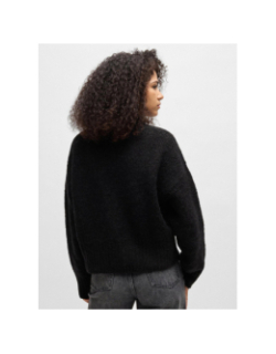 Gilet cardigan sebania noir femme - Hugo