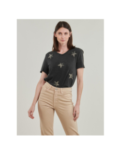 T-shirt lucy life star noir femme - Only