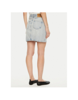 Mini jupe en jean bleu clair femme - Calvin Klein Jeans
