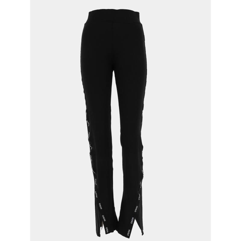 Pantalon hanna logo noir femme - Hugo
