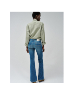 Jean flare wonder sparkeling bleu femme - Salsa