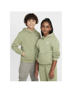 Sweat à capuche nsw club fleece vert enfant - Nike