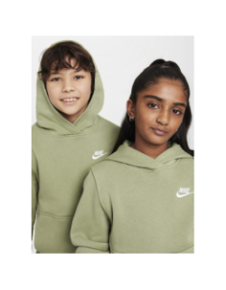 Sweat à capuche nsw club fleece vert enfant - Nike