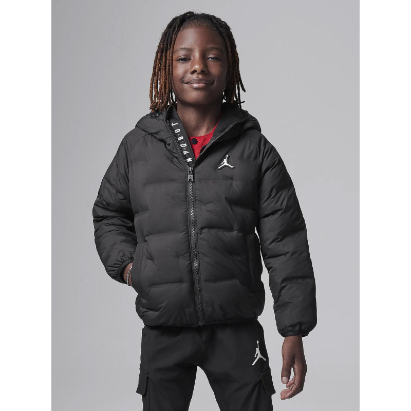 Doudoune logo jumpman welded noir garçon - Jordan