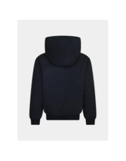 Sweat à capuche logo doré noir enfant - Nike